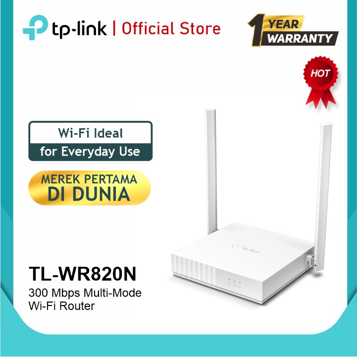 Shopkeeper dedication University Jual TP-Link TL-WR820N 300Mbps Wireless Router TP LINK WR820N 820N | Shopee  Indonesia