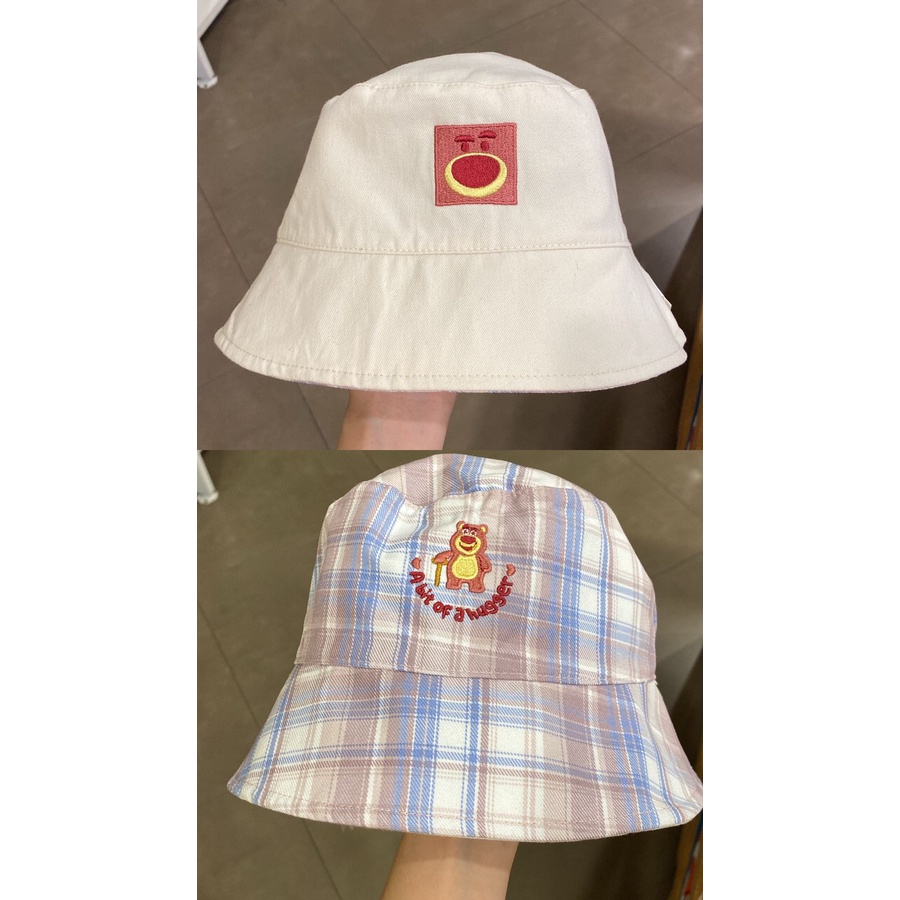 READY STOCK  MINISO X TOY STORY Bucket hat & baseball hat / topi fashion toy story / topi anak / top