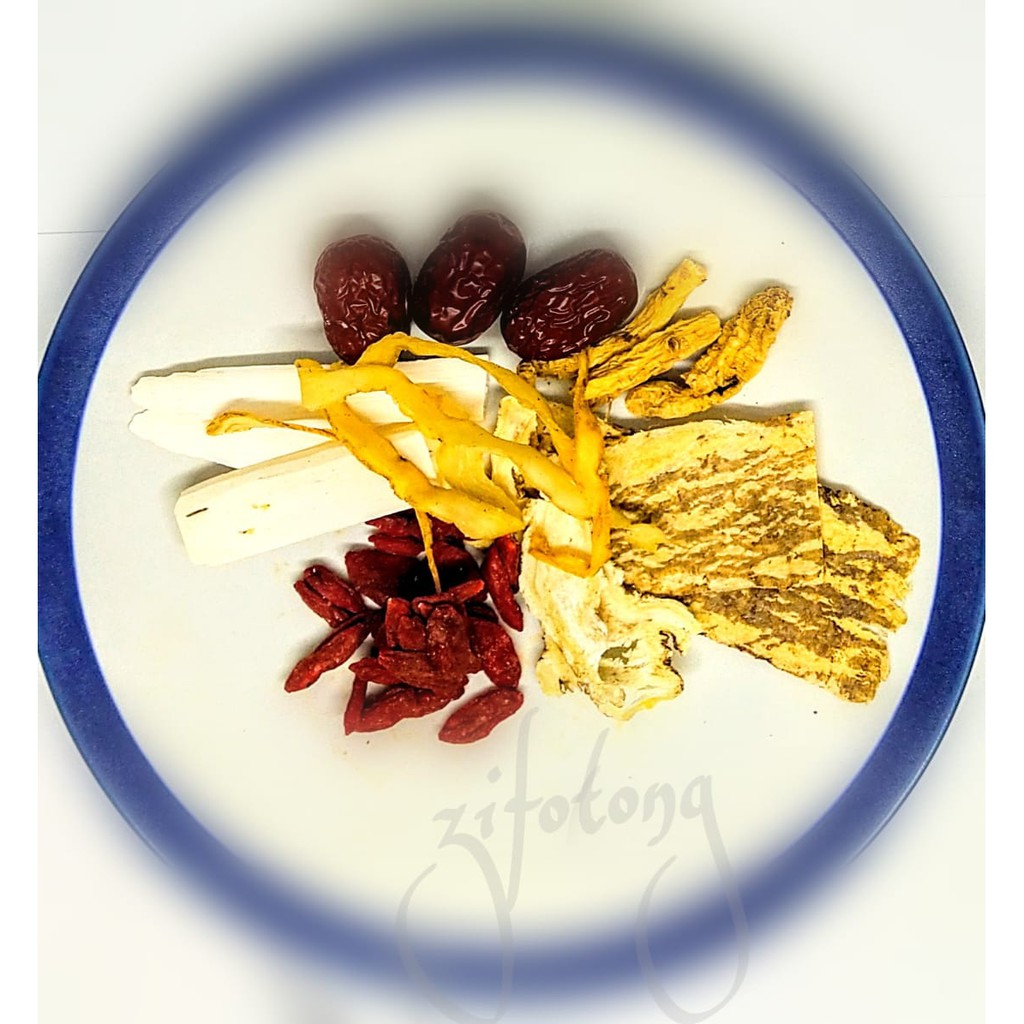 

Tim Ayam Obat Herbal 7 macam / Chinese Herbal Soup Zi Fo Tong