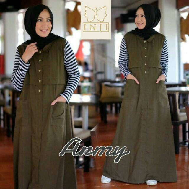 Dress Muslimah Casual Alya Ori by Inji