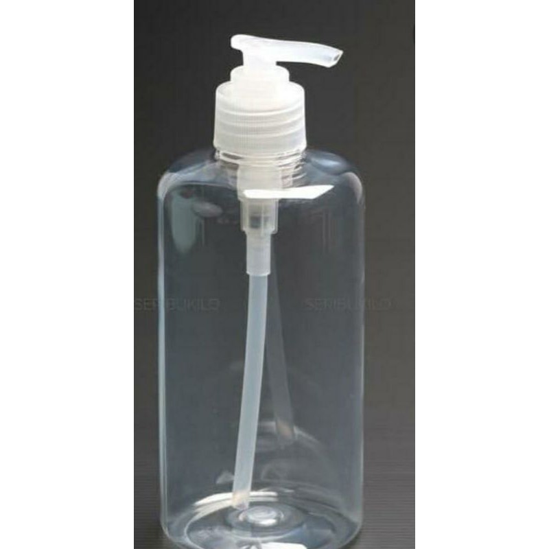 Botol 500ml kosong tutup pump atau tutup spray khusus grosir