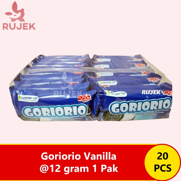 

Biskuit Gorio / Goriorio Rasa Vanila