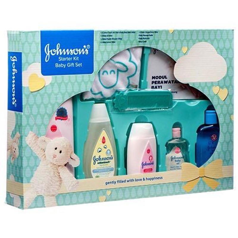 Johnsons Starter Kit Baby Gift Set Paket Kado Perawatan Bayi