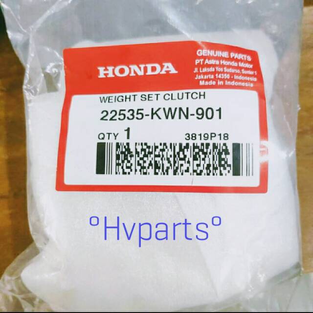 Kampas ganda vario 125 22535-KWN-901 KWN Original Honda