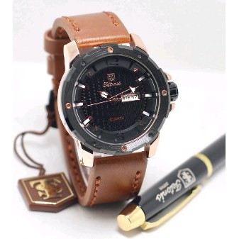 Jam tangan pria tetonis kulit original Limited