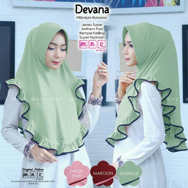 HIJAB INSTANT DEVANA ORI AHFILL / FARRAH HIJAB