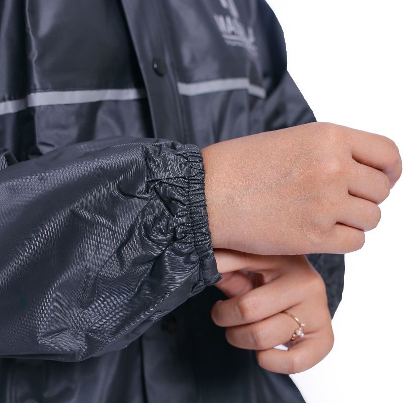 Jas Hujan Motor Dewasa Pria Wanita Setelan Baju Celana BY AKULA Nyaman Digunakan dan anti Rembes