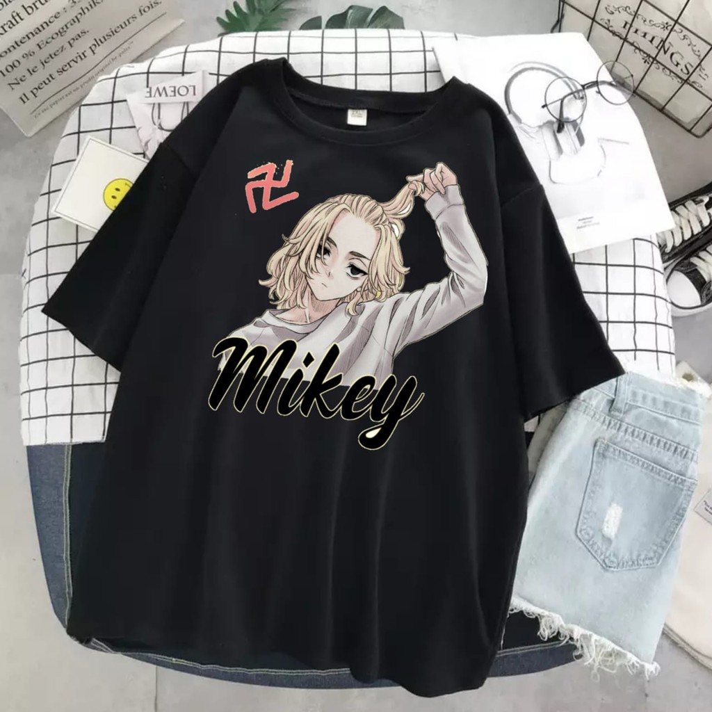 Kaos Anime Tokyo Revengers Mikey Dan Draken Murah Anak Chifuyu Metsuya Sano Manjiro Smiley