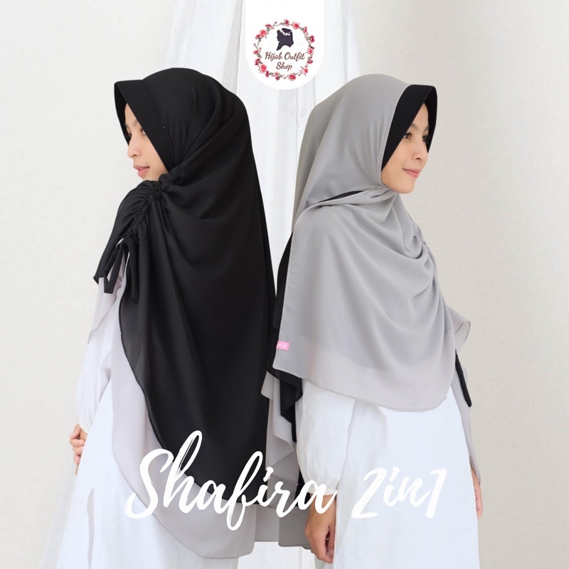 Khimar Shafira 2in1