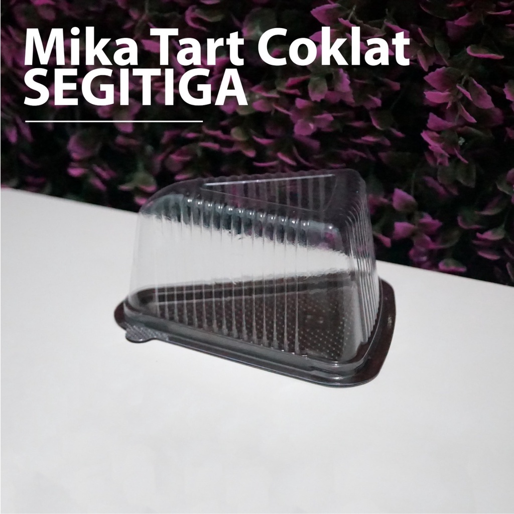 Mika Tart Segitiga - Mika Cake - Coklat