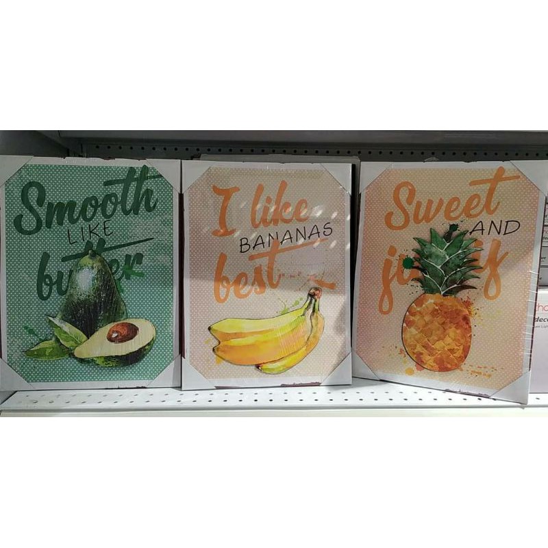 hiasan dinding nanas buah dekorasi ruang makan dekor dapur promo diskon ace hardware krishome