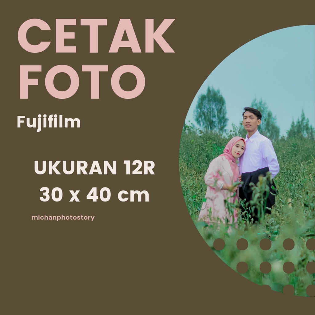CETAK FOTO UKURAN 12R - CETAK FOTO PAPER DOFF FUJIFILM