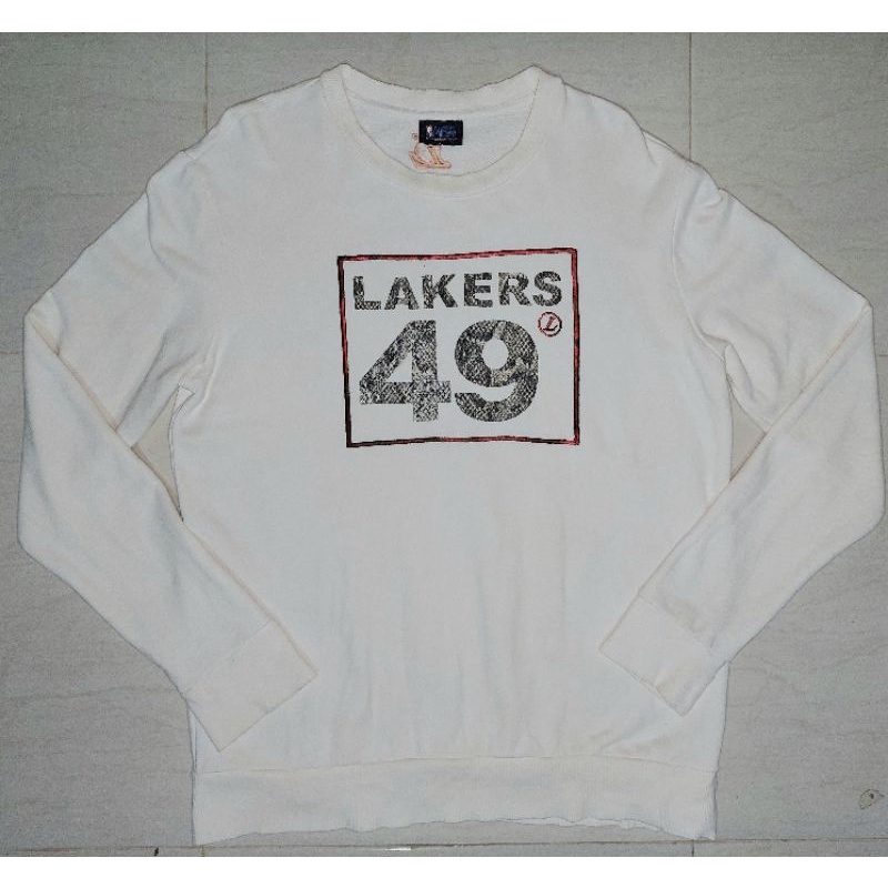 Crewneck NBA LAKERS 49 XL sweater / jaket / bekas / second / branded