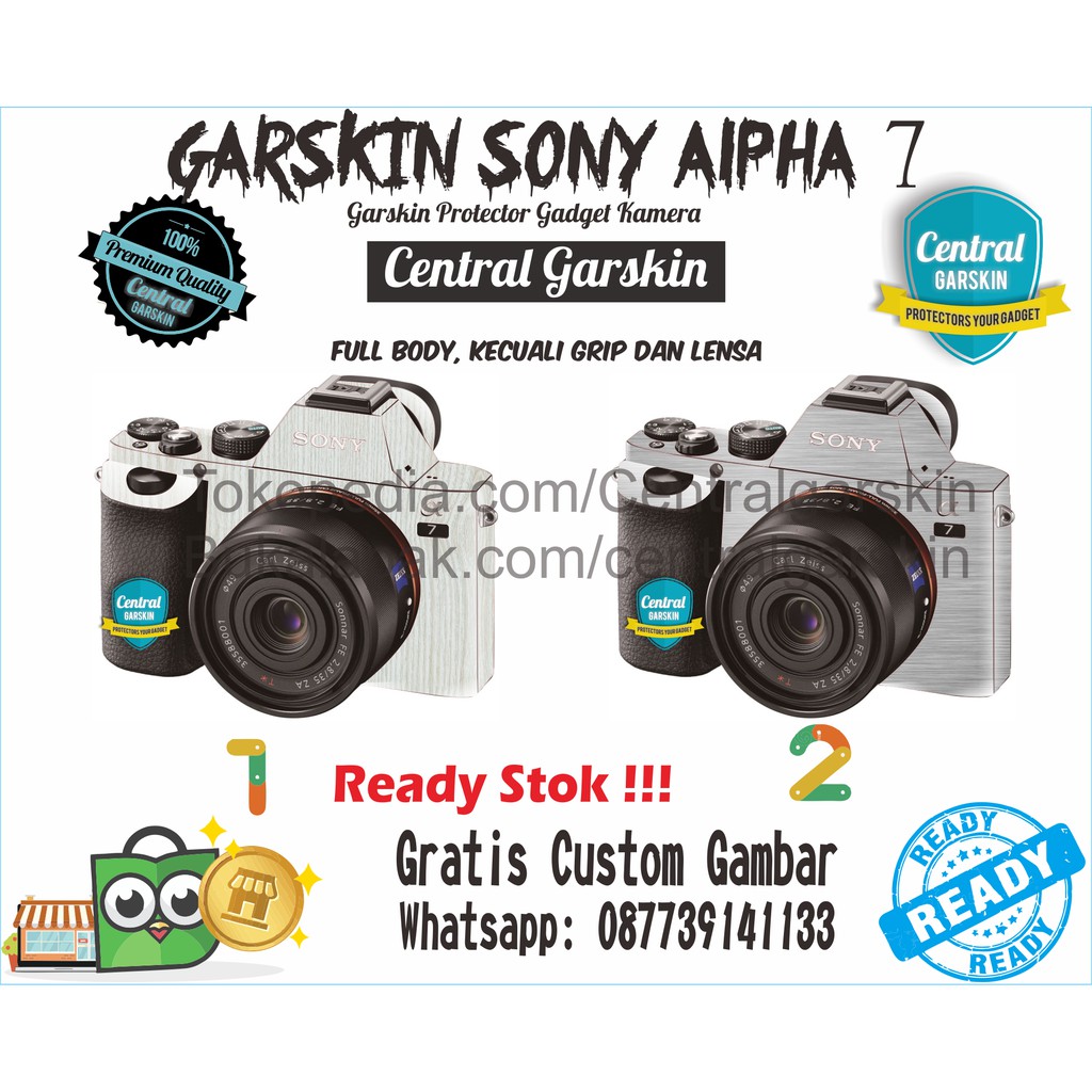 Garskin Kamera Sony a7 a7s a7r