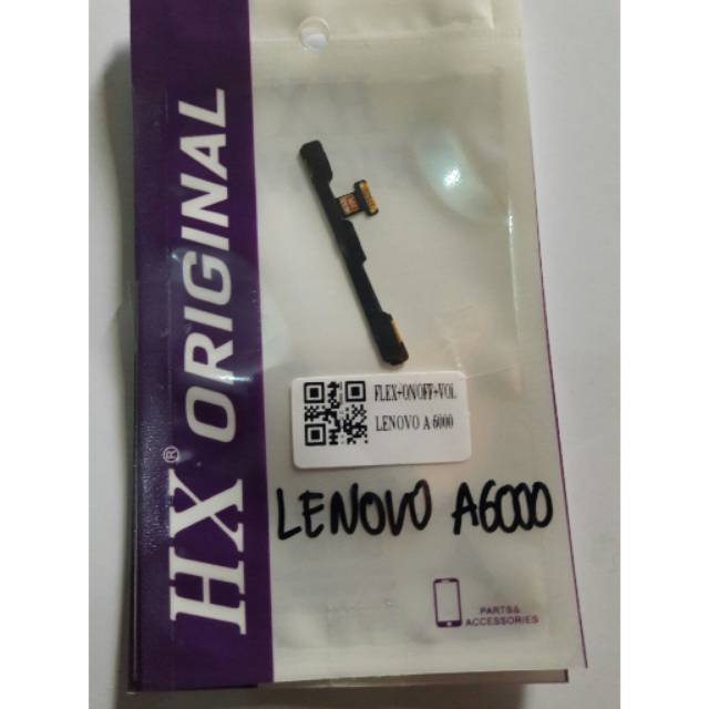 Lenovo A6000 Flex On Off Volume Switch Botton Tombol On Off A6000