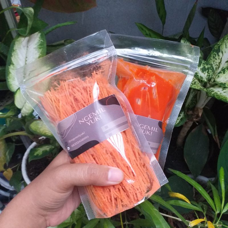

PROMO Paket Hemat 2 pouch mie lidi / gepeng varian gurih