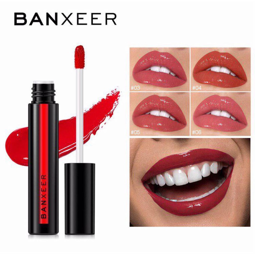 Banxeer Lipstick Matte Cair Tahan Lama Dan Anti Air BX07 / EMPEROR