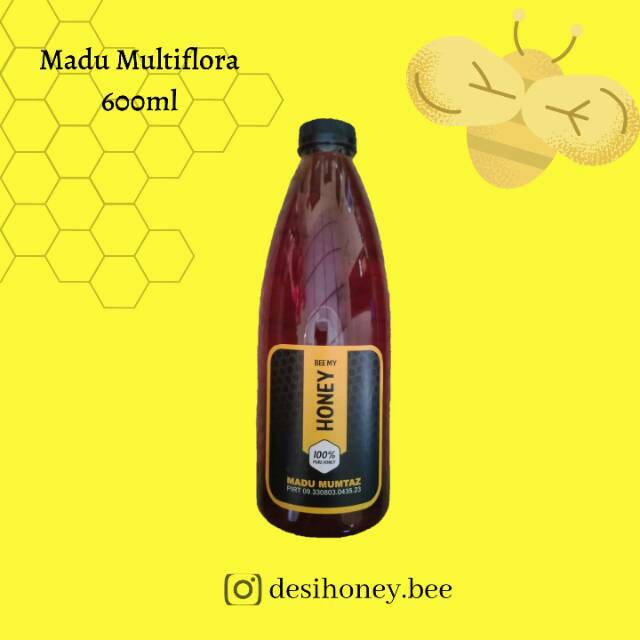 

Bee my Honey 600ml - Madu Asli 100% Murni