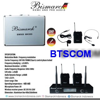 MIC WIRELESS BISMARCK BM989 MK889