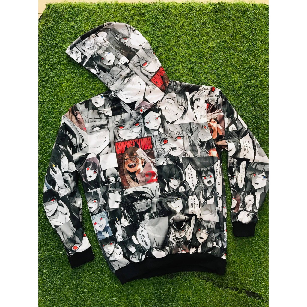 Hoodie Yandere Chainsaw Man Fullprint