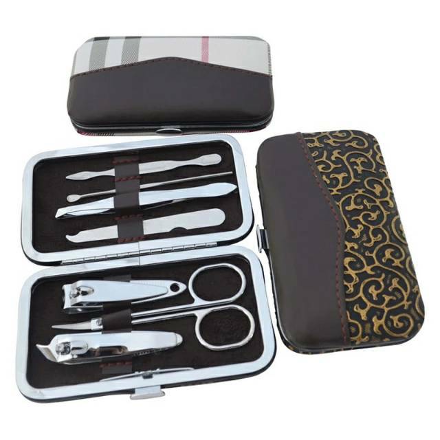 SET GUNTING KUKU TANGAN KAKI PERAWATAN ALIS TELINGA 7PCS MANICURE PEDICURE 7 in 1