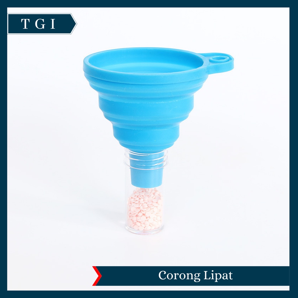 TGI - CORONG MINYAK AIR SILICONE PORTABLE / CORONG LIPAT SERBAGUNA