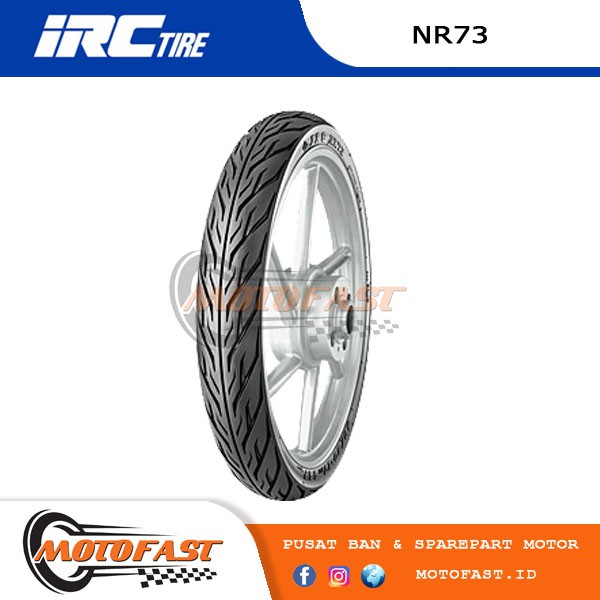 BAN MOTOR IRC TUBETYPE 80/90-17 NR73 SUPRAX125 BLK JUPITER Z1 BLK