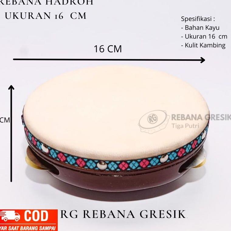 [KODE BARANG C7938] rebana anak uk 16 cm gendang marawis kendang anak kecil rebana hadroh anak mura hadroh anak ipin upin kq-2