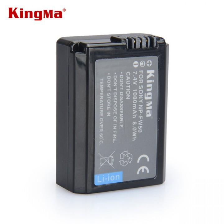 Original KINGMA NP-FW50 Battery Free Case