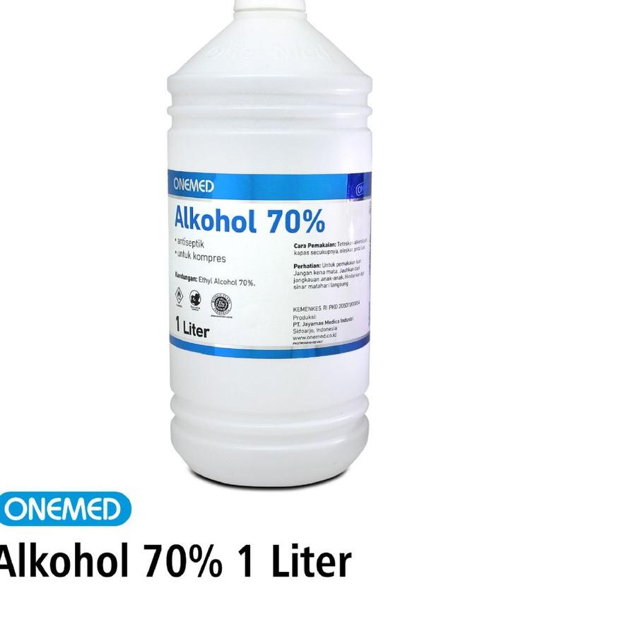 ↺ Onemed Alkohol 70 Persen 1 Liter Ð