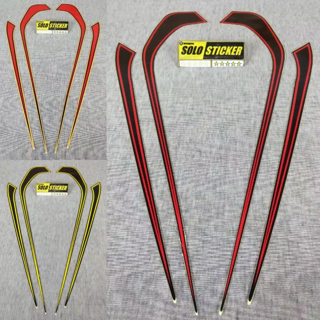 STRIPING SOLO (BISA COD) -Striping Motor Standar Yamaha RX 100 1980