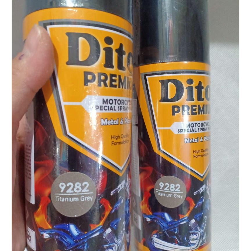 Pilok Pilox DITON Premium Velg Colors VG9282* Titanium Grey / 9282 Abu - Abu (400cc / 400ml)