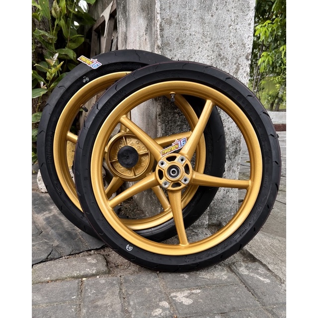 Velg Rossi copy set ban SK01 90 80 pnp CB GL MP TIGER  RX KING MX KING VEGA JUPITER FIZR SUPRA VIXIO