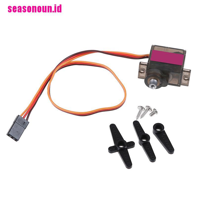 【seasonoun】1pcs MG90S micro metal gear 9g servo for RC plane helicopter boat ca