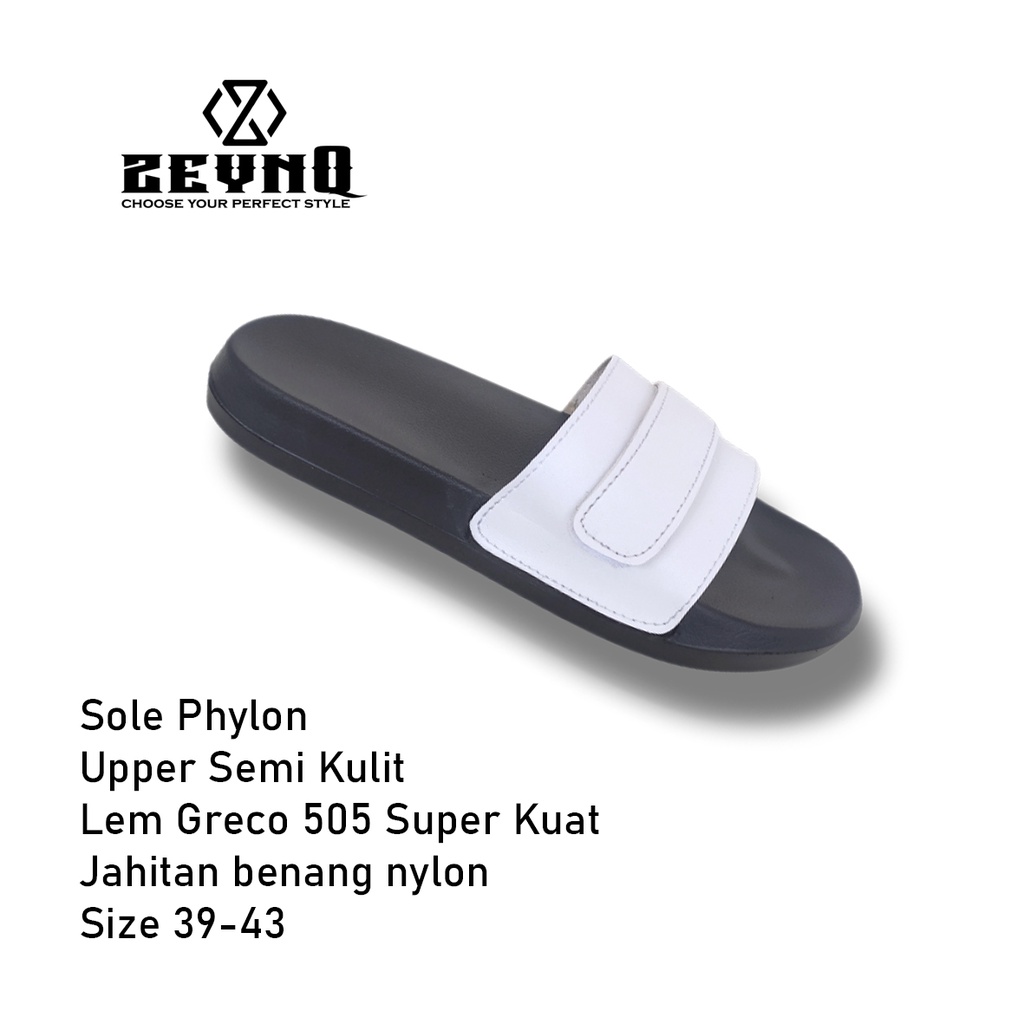 zeynQ - Sandal Slide Kokop Pria sol Phylon