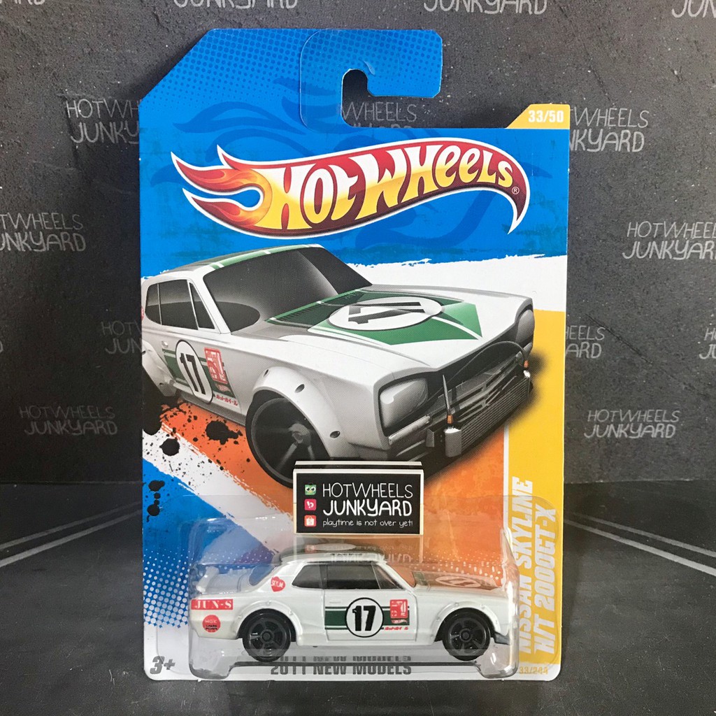 Hot Wheels Nissan Skyline HT 2000GT-X Hakosuka 2011 New Models AKTA