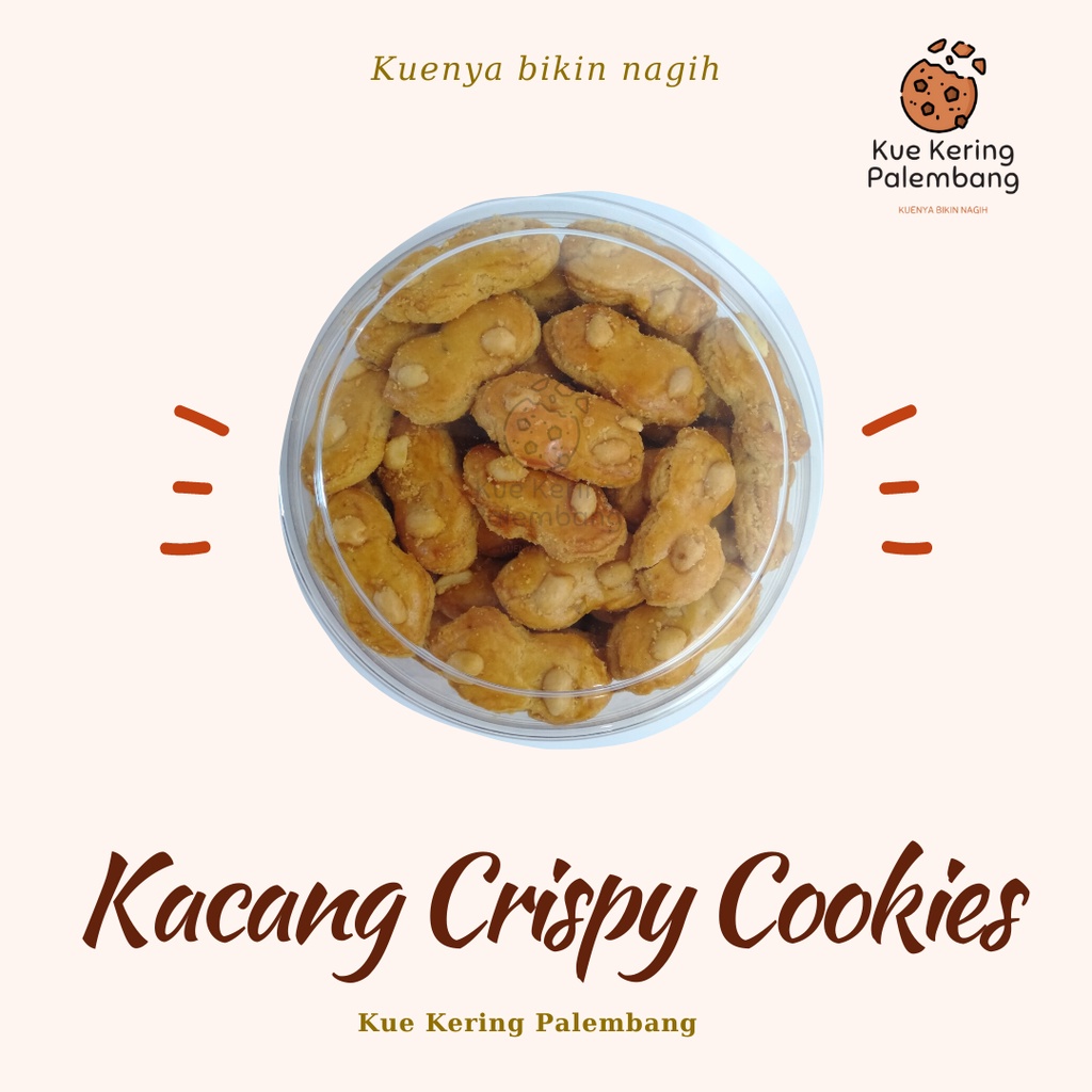 

Kacang Crispy Cookies