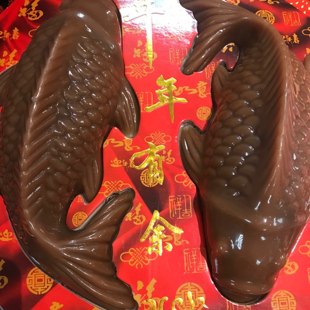 

Kue keranjang ikan koi