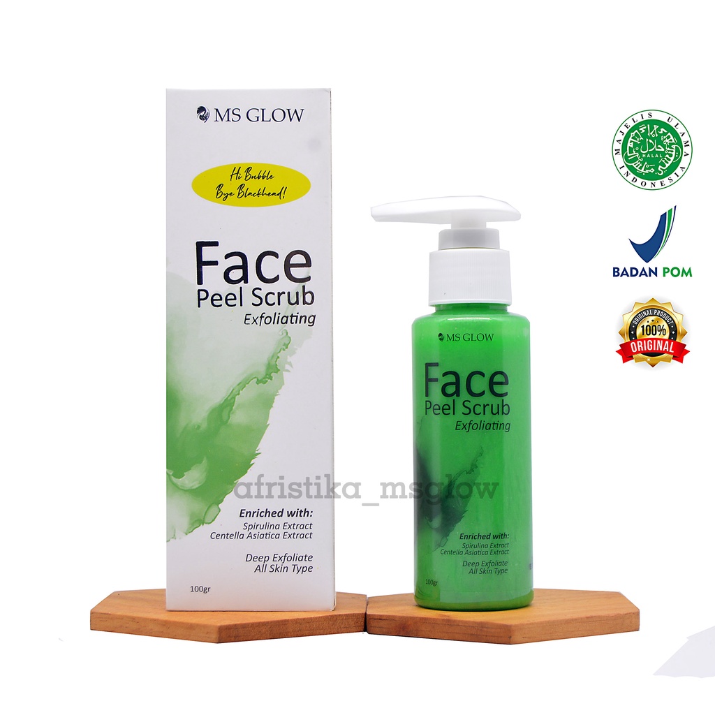 Ms Glow Face Peel Scrub Original