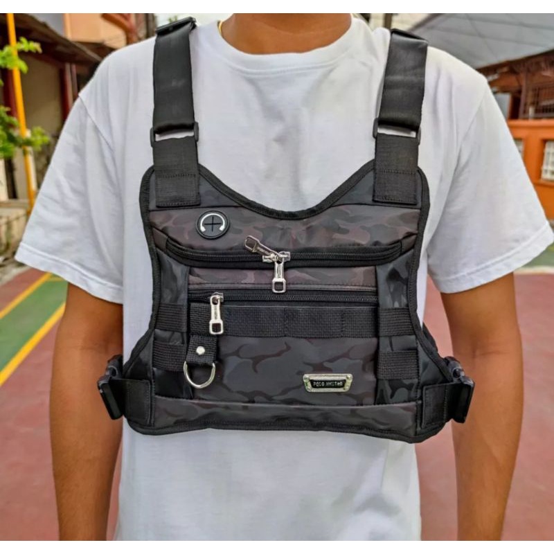 Tas Dada chest bag / Tas rompi dada pria / Tas selempang dada / Tas Dada tactical