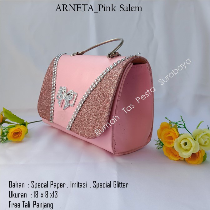 Tas Seserahan,Tas Souvenir,Tas Home Made ,ARNETA_PINK SALEM