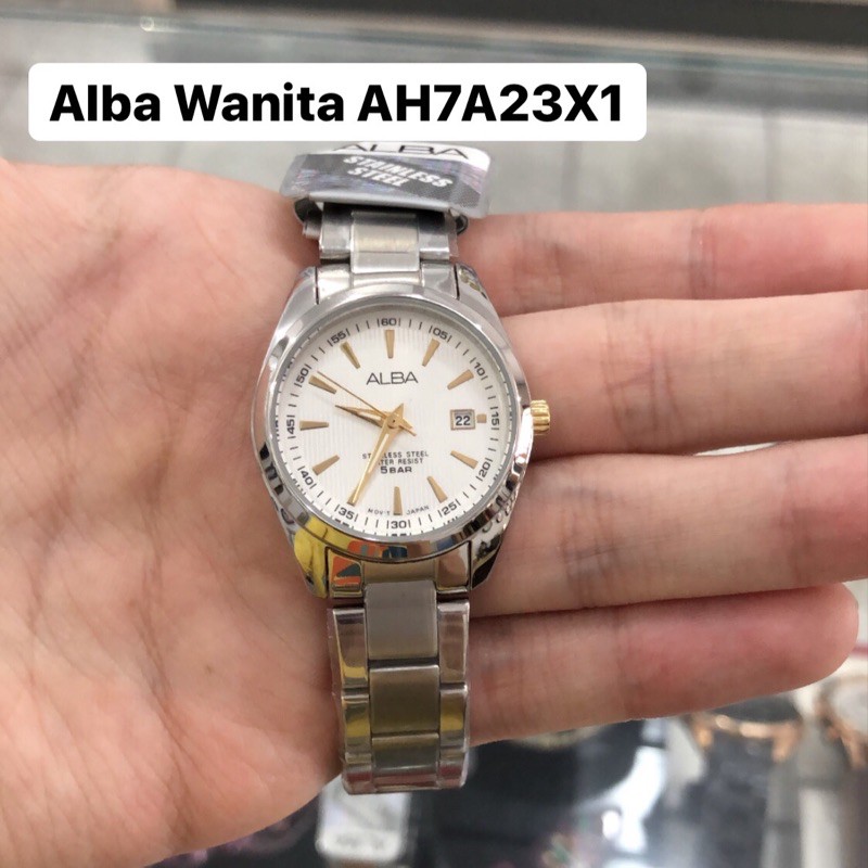 Jam Tangan Alba Wanita AH7A23 AH7A23X1 Original