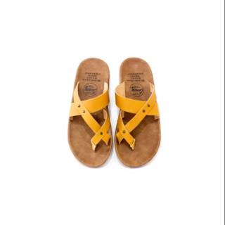  SANDAL  KULIT  PRIA ORIGINAL CEVANY WIRID HANDMADE BANDUNG 