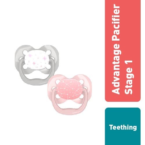 Empeng Dr Browns Advantage Pacifier Stage 1 (0-6bulan) dan Stage 2 (6-18bulan)