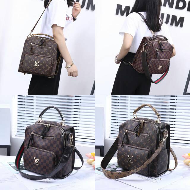 New Arrival Collection    🎒🎒

.....Lv Louis Vuitton Feyenoord Multy Fungsi Bag.....