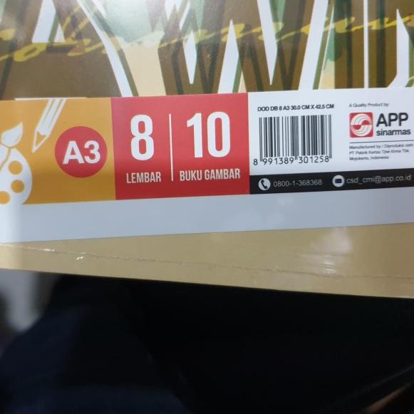 

✿ Buku Gambar A3 DODO ℗