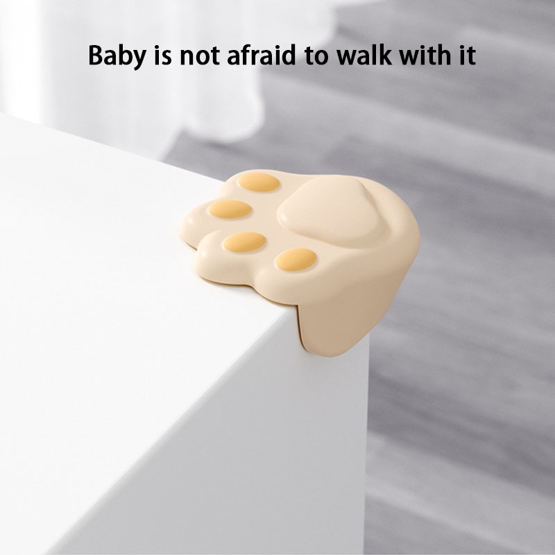 Baby Safety Silicone Table Corner Protector Melindungi Aksesoris Keselamatan Bayi