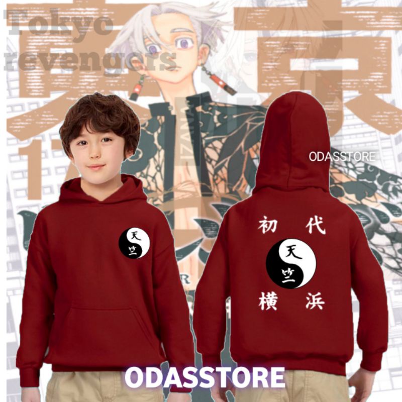 sweater anak anak TENJIKU TOKYO REVENGERS JAKET Hoodie tenjiku anime Tokyo revengers / pakaian anak
