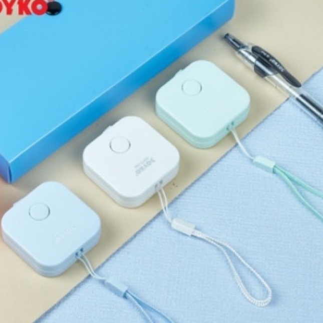 COD~Meteran Mini Plastik Pita Fiberglass Kotak / Meteran Deli / Meteran Joyko