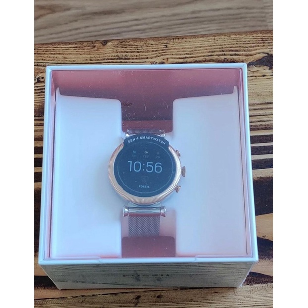 Fossil Gen 4 SMARTWATCH VENTURE HR MESH SILVER STAINLESS STEEL